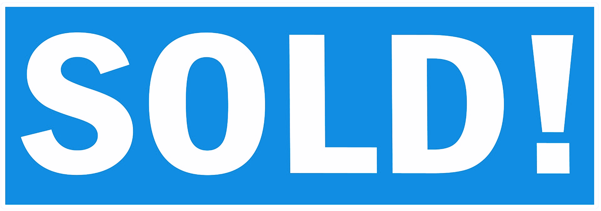 英語でSOLD！